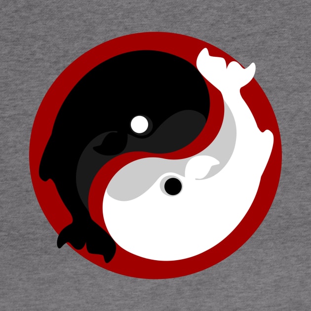 Yin yang whale by shegoran